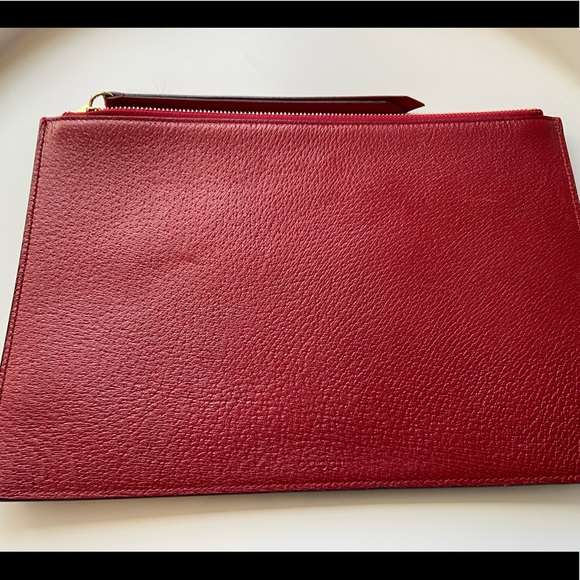 GG Supreme Monogram Large Tian Print Zip Pouch - Picture 8 of 16